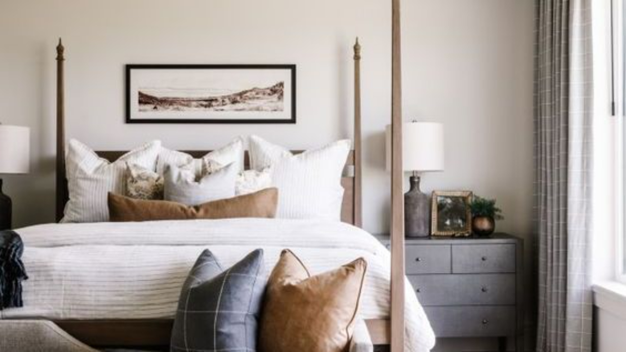 Transitional Style bedroom