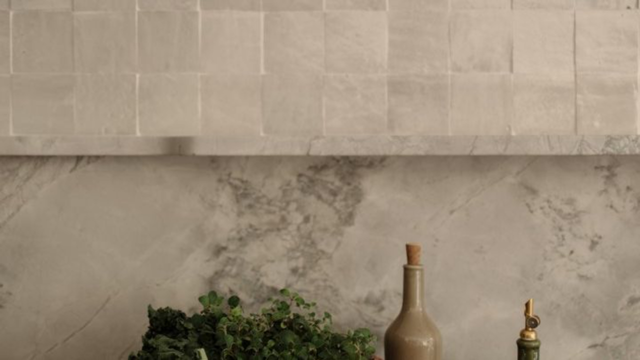 Zellige tiles for kitchen splashback