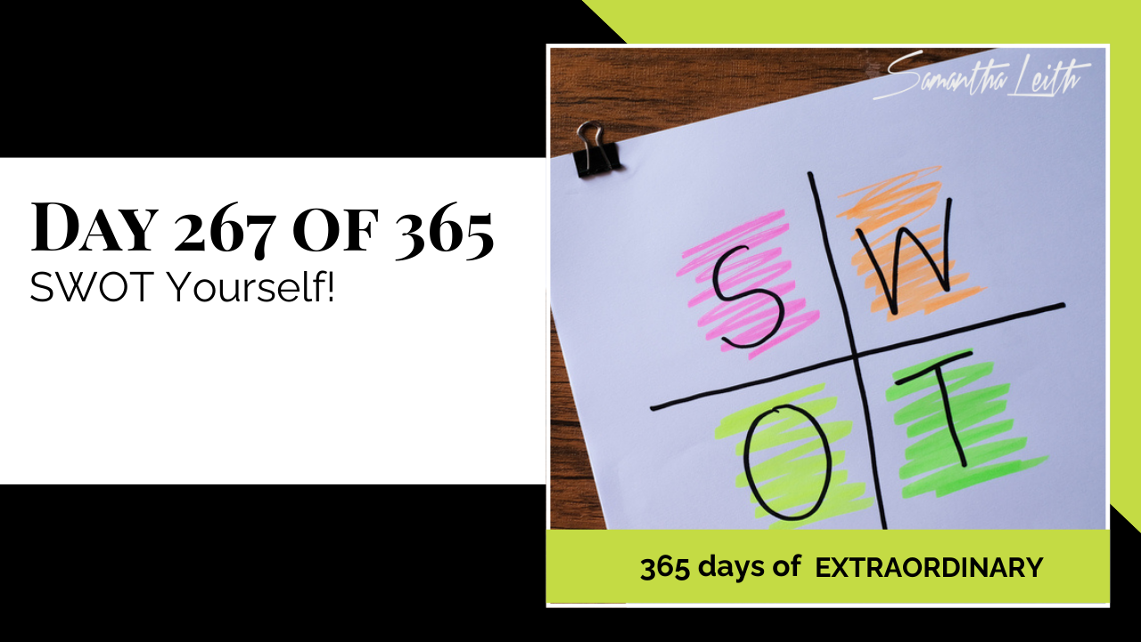 "Day 267 of 365: The Success Complex thumbnail for Samantha Leith's '365 Days of Extraordinary' series, showing a close-up of colorful interlocking jigsaw puzzle pieces."