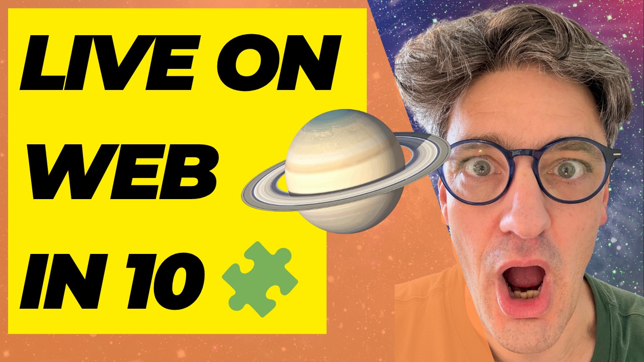 Max Lawrence launches the site live in 10 mins