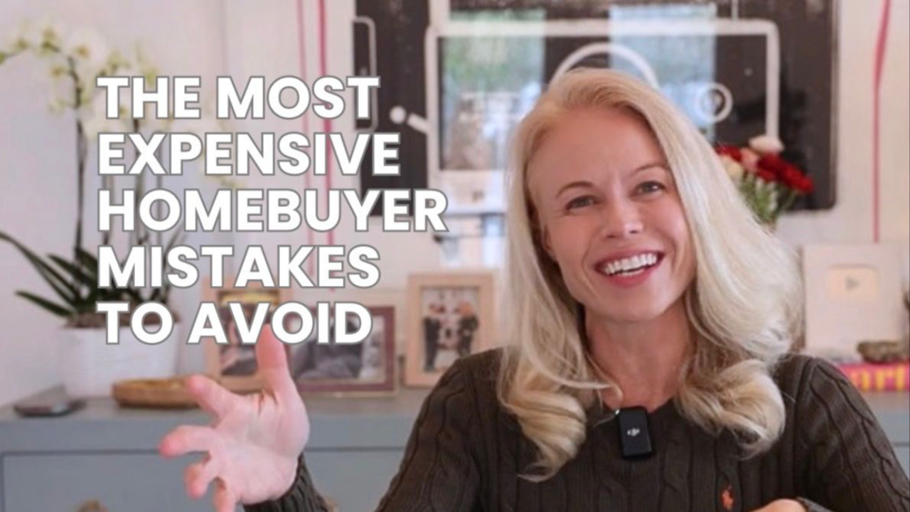 Mortgage Expert sharing the most expensive home buyer mistakes to avoid, including vetting your agent, contract contingencies, and buyer agreements