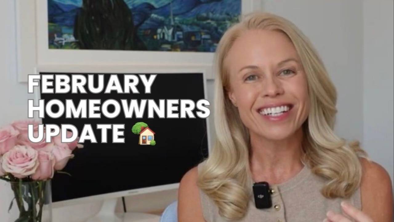 mortgage expert sharing February homeowners update about tax changes and homestead deadlines