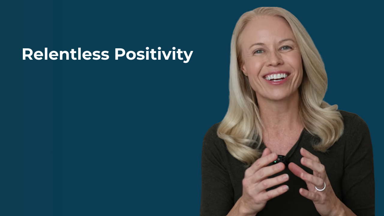 mortgage expert sharing how relentless positivity leads to success in home buying and homeownership