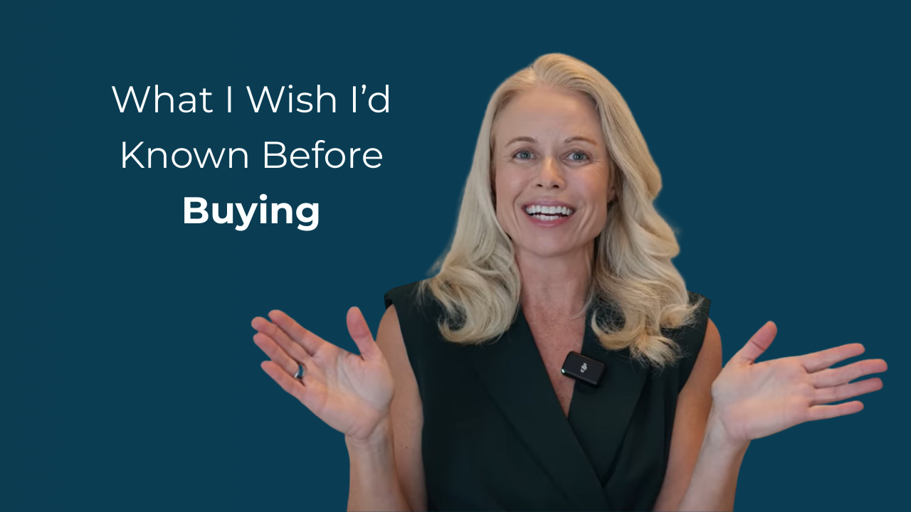 mortgage expert sharing three lessons about homeownership and buying a home