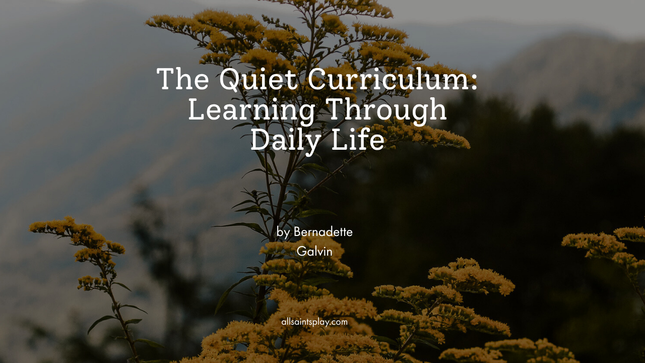 The Quiet Curriculum: Learning Through Daily Life