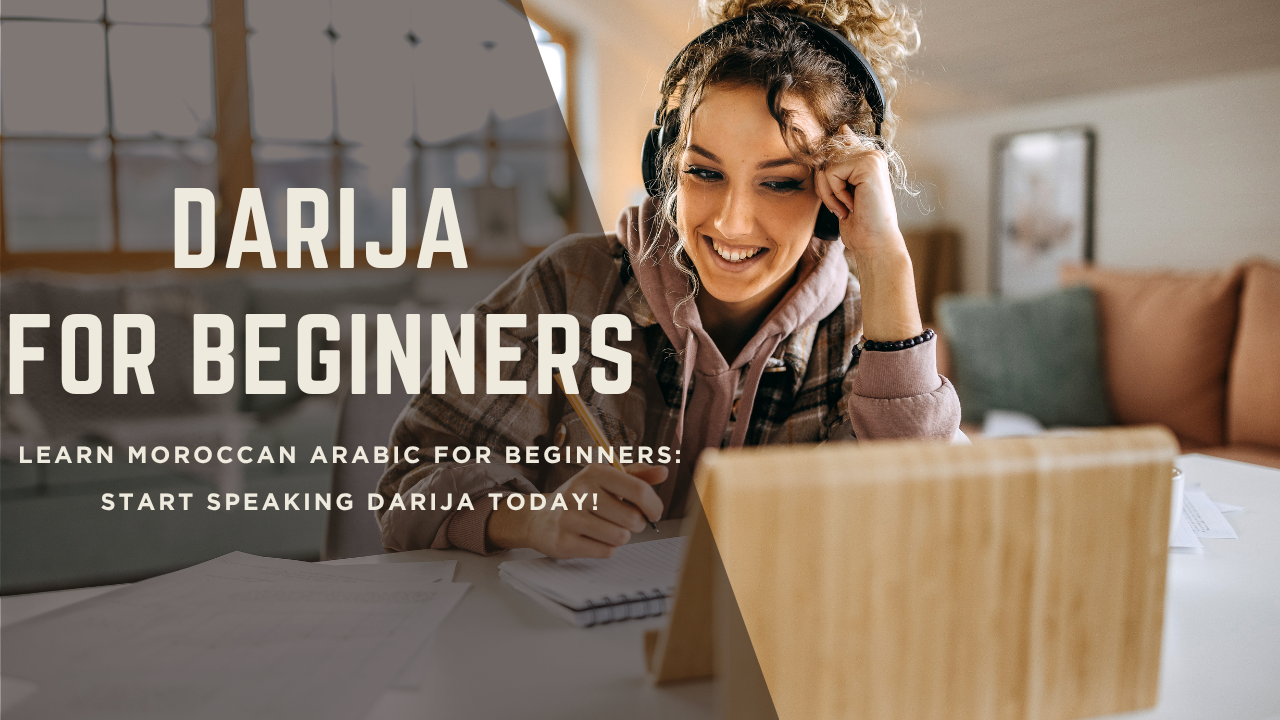 Beginner learning Moroccan Arabic (Darija) online with Daily Darija course