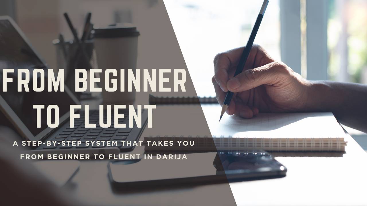 Student learning Moroccan Arabic (Darija) step-by-step online with Daily Darija