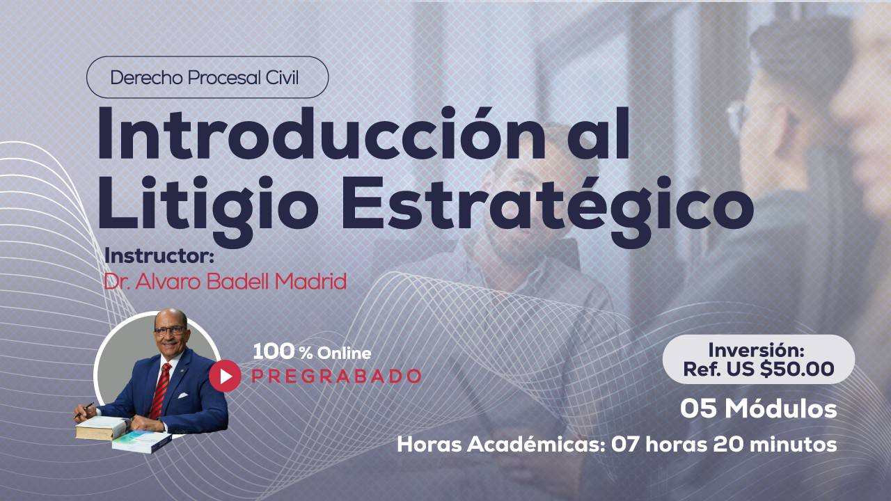 Domina el Juicio Oral con el Curso de Técnicas de Litigio Venezolano