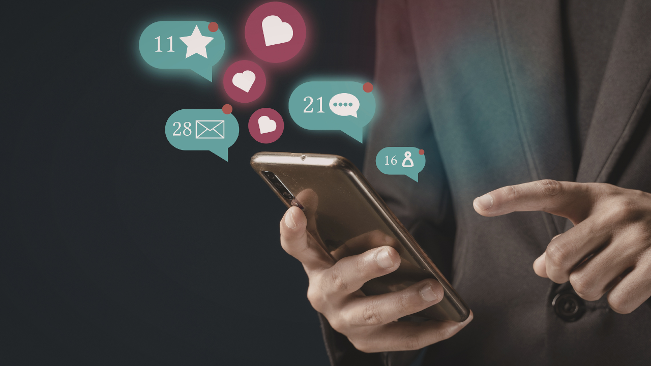 notifications from socials