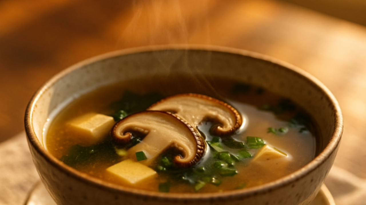 Shiitake Miso Soup
