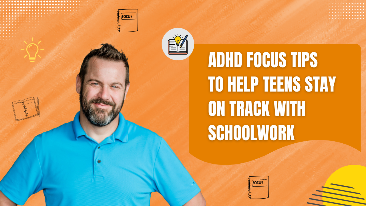 Parent and teen creating a morning routine together — ADHD focus tips in action