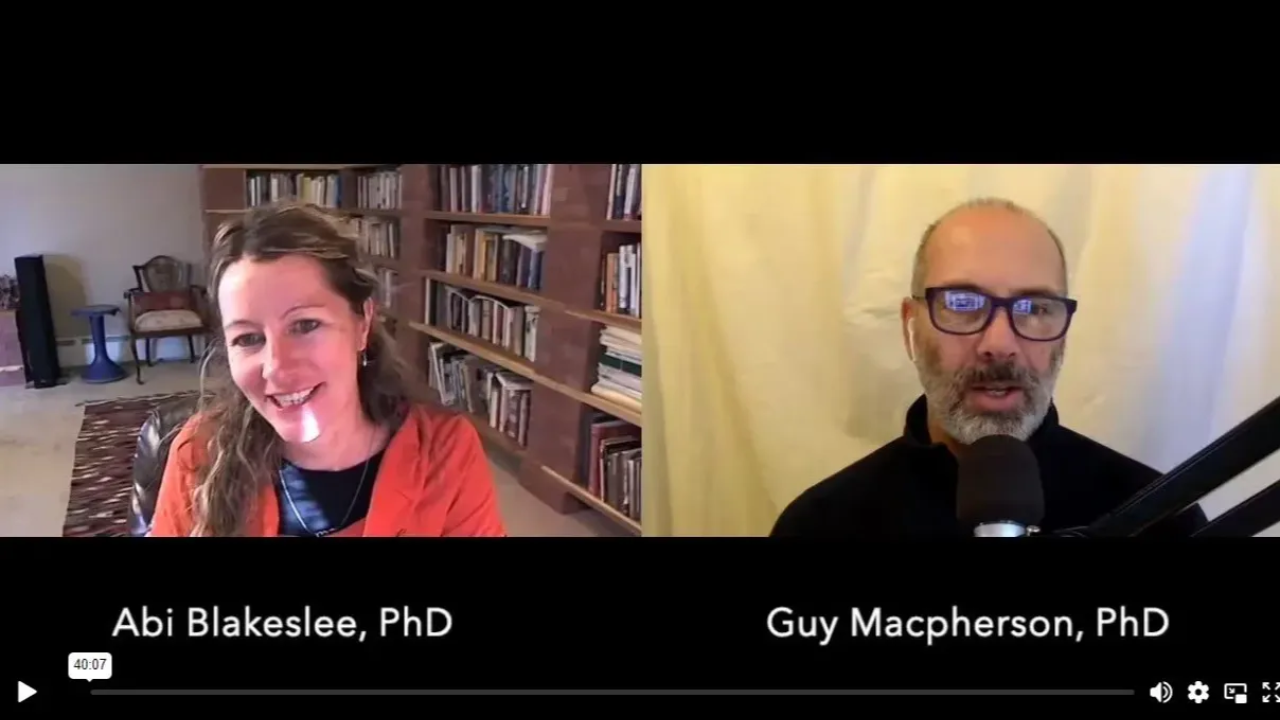 The Trauma Therapist Podcast in Conversation with Dr. Abi Blakeslee screenshot