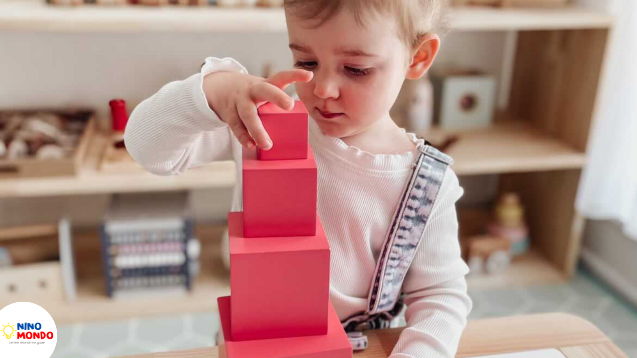 Skill Building with the Montessori Classic Pink Tower
