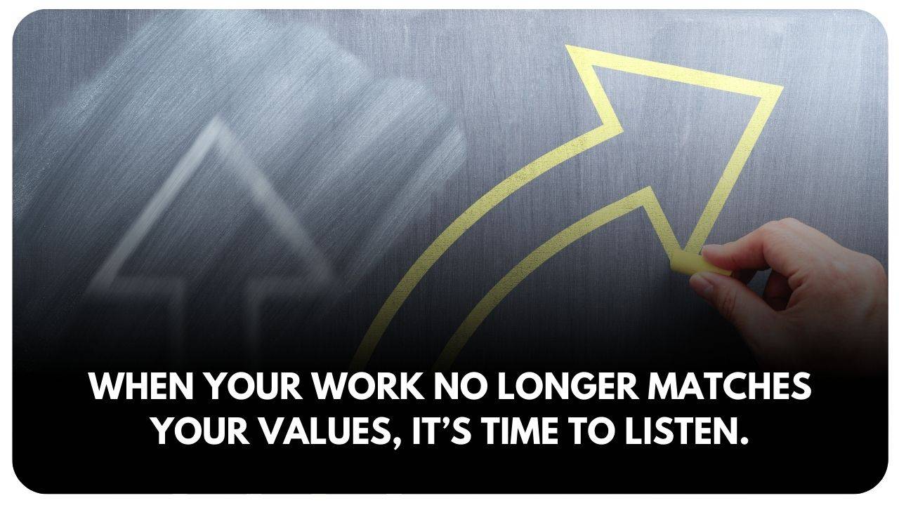 Career pivot starts with honesty