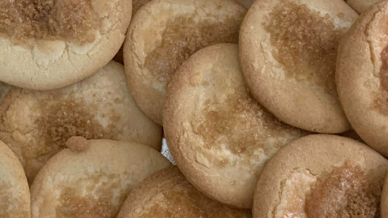 freshly baked biscuits