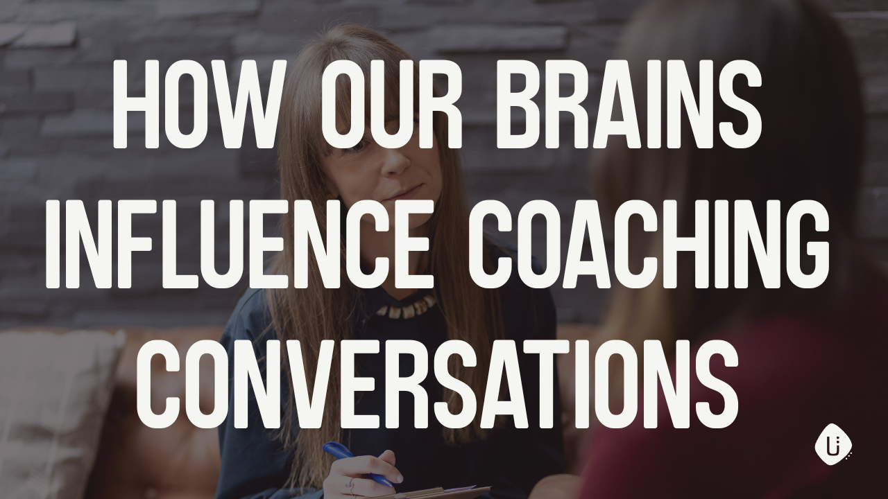 A Senior Coach listens to their client during a coaching conversation