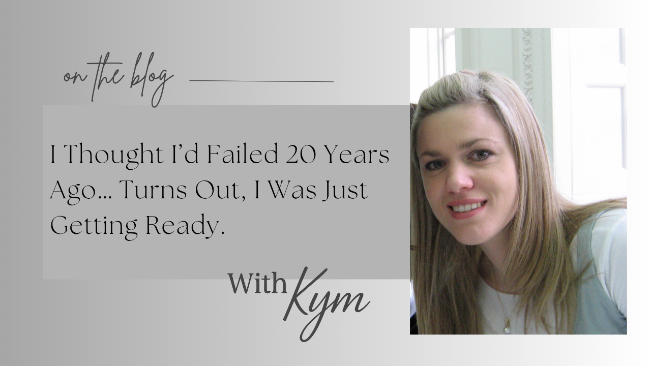 Kym Hall shares her story about fear, regret, and finding strength twenty years later.