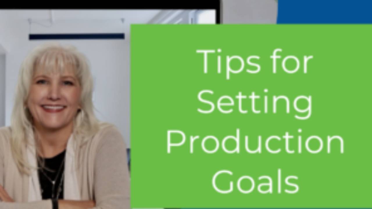 Tips for setting goals and adding into Dentrix