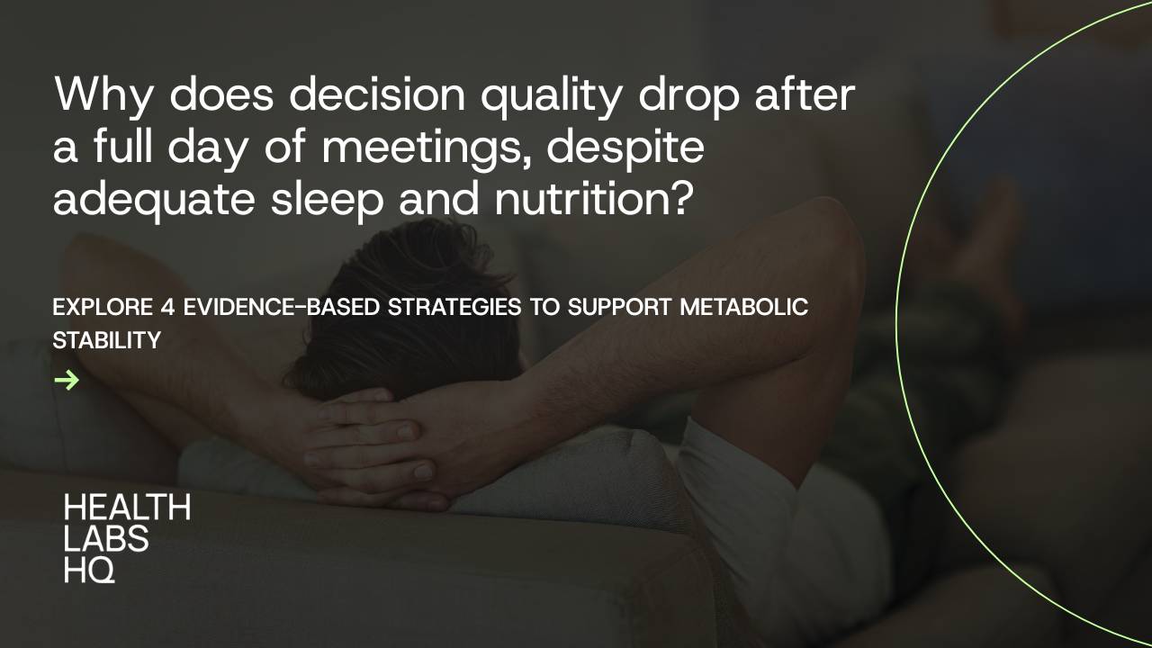 Decision fatigue & glucose regulation: what’s really going on?