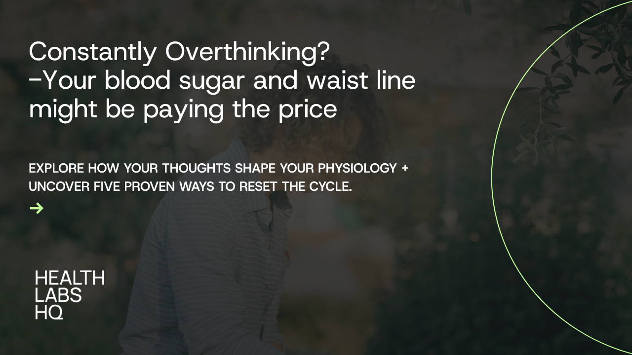 The Metabolic Consequences of Overthinking