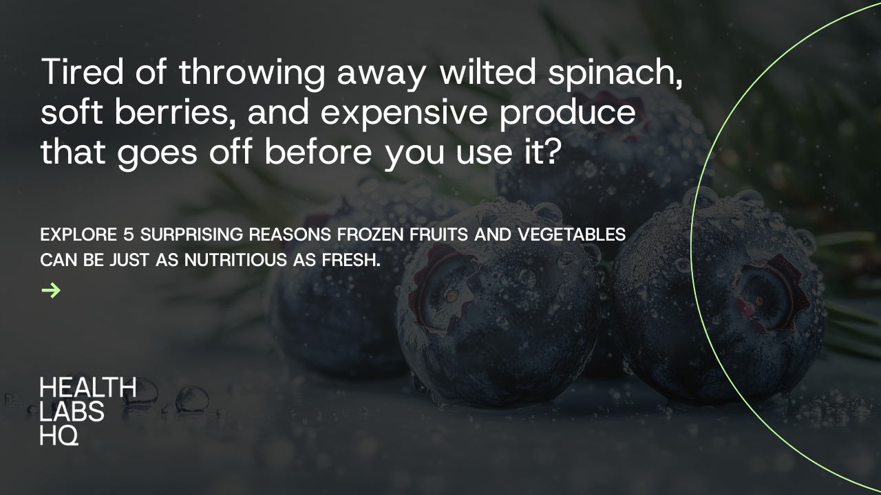 Frozen Gold: 5 Reasons Your Freezer Might Be the Healthiest Place in Your Kitchen