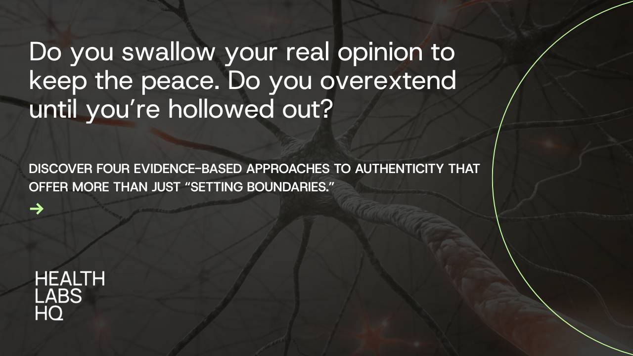 Why People-Pleasing Feels Safer Than Authenticity - And How to Retrain the Nervous System