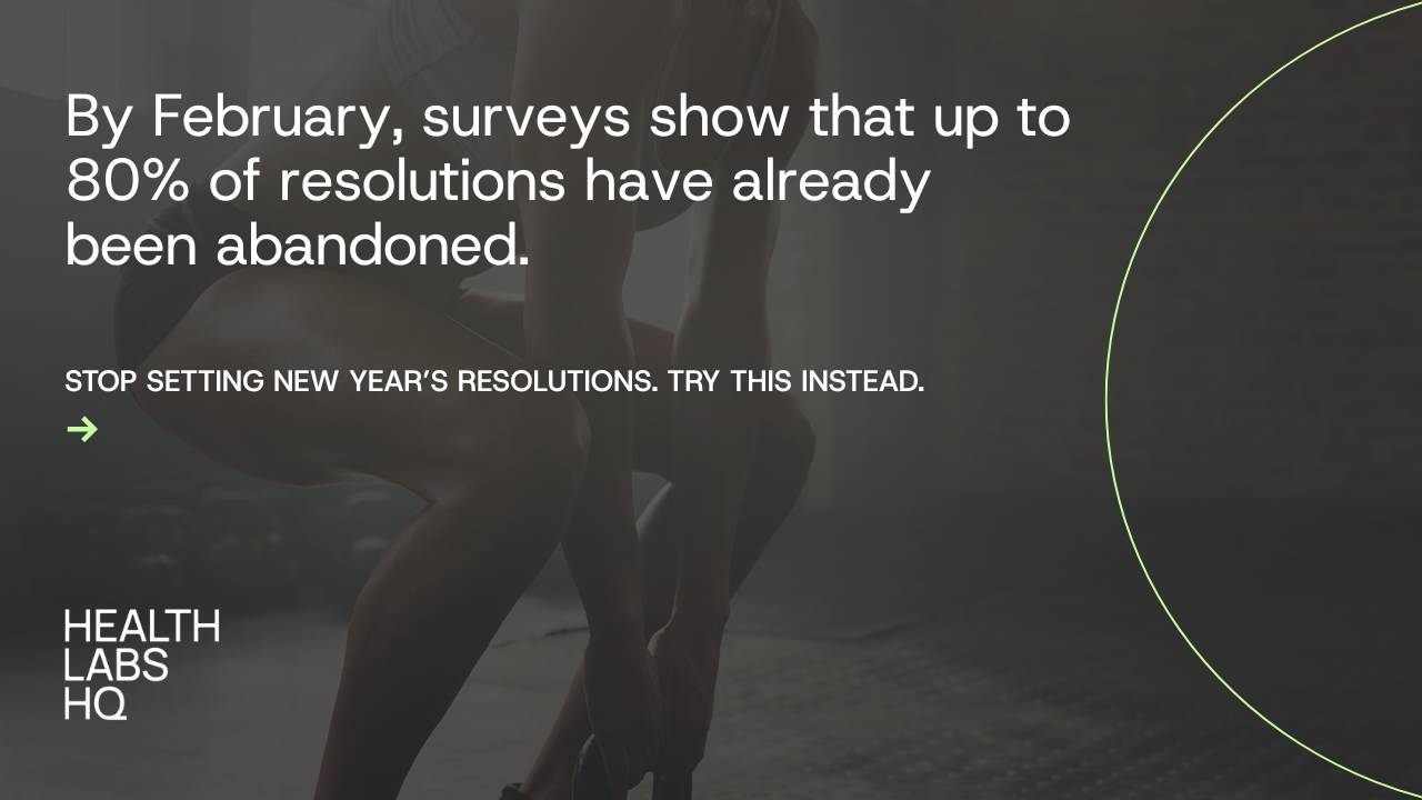Stop Setting New Year’s Resolutions. Try This Instead