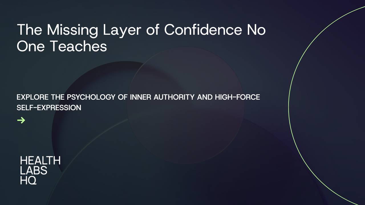 The Psychology of Inner Authority and High-Force Self-Expression