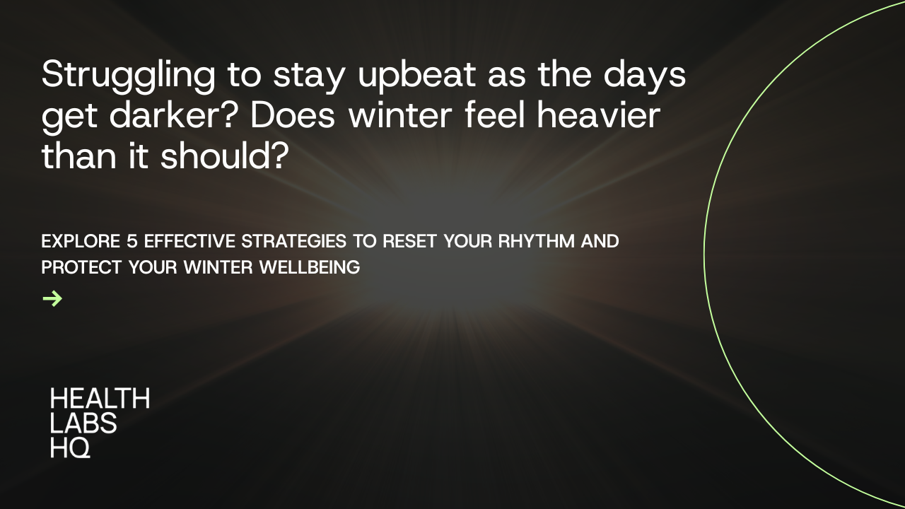 Winter Blues: Why Your Mood Drops in the Dark Months 