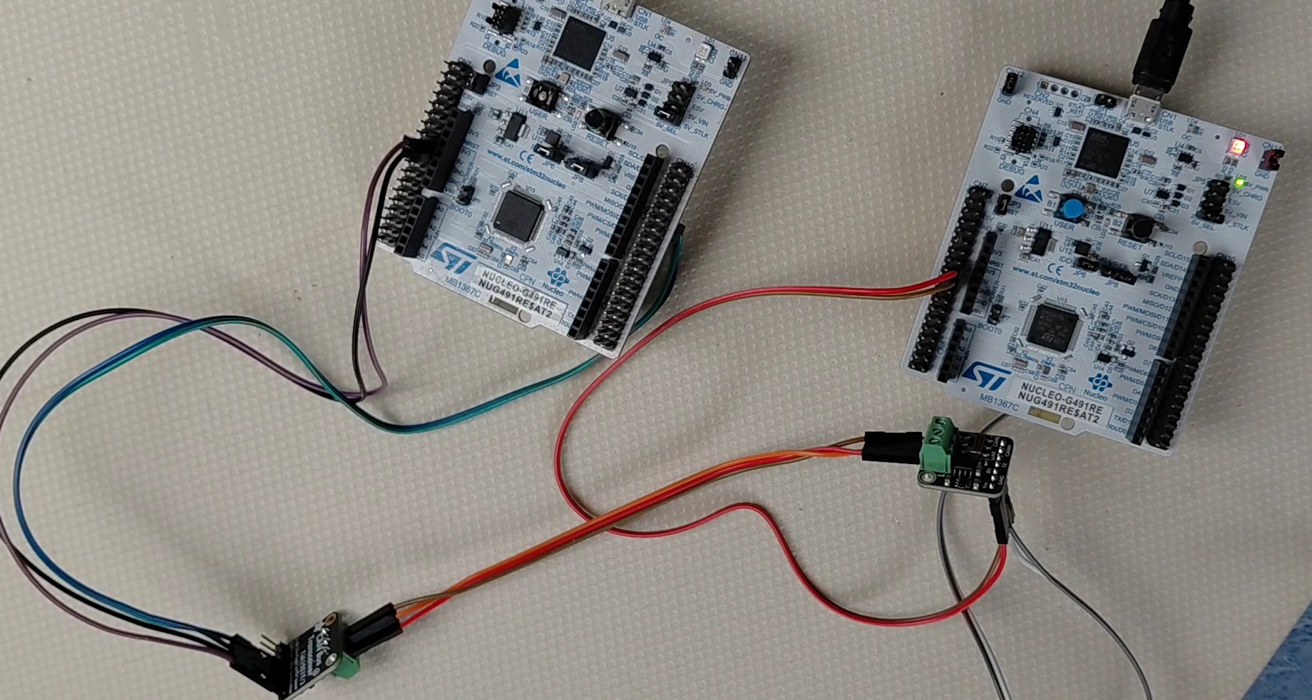 STM32 CAN Bus sending data