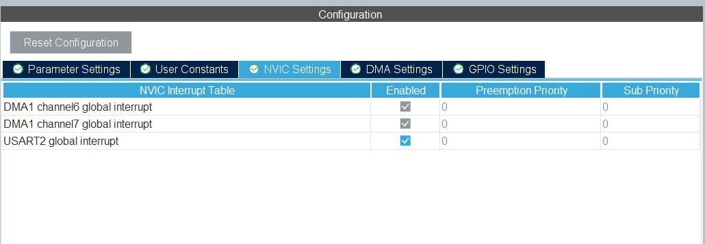 STM32 Bootloader UART Configuration 3