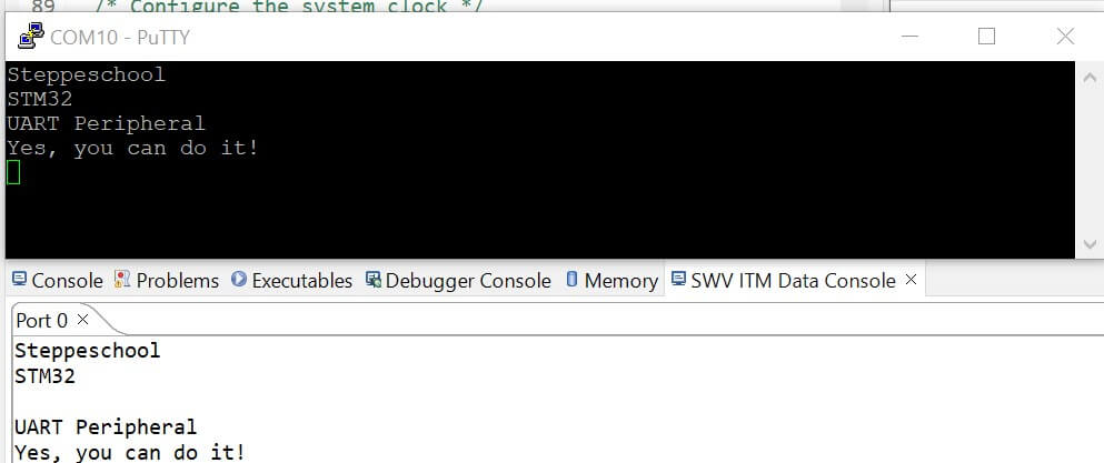 stm32 uart idle receive