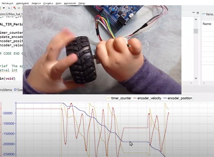 stm32 timer encoder final demo