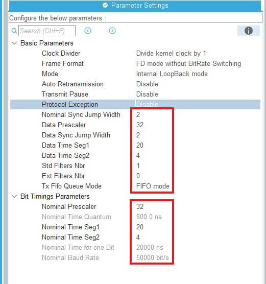 stm32 fdcan bit timings
