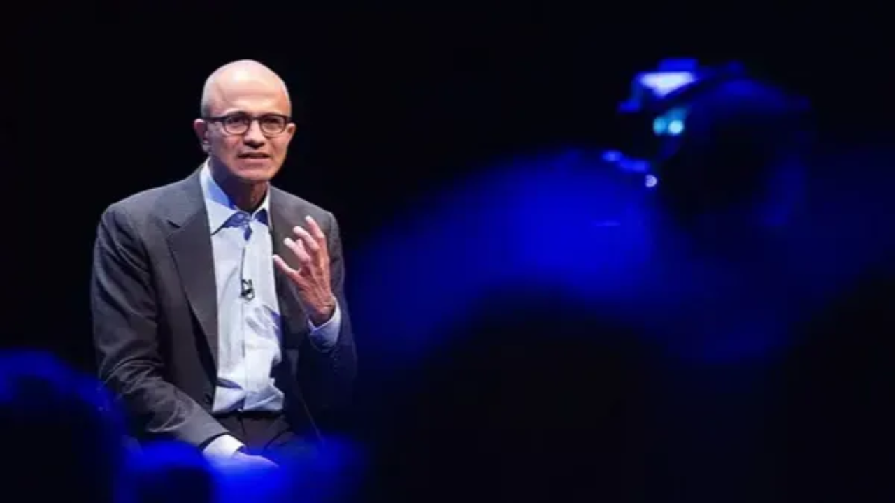 Satya Nadella transformed Microsoft from a struggling tech giant to AI industry leader, demonstrating how executive vision can redefine entire organizations. Source: Humans of Globe