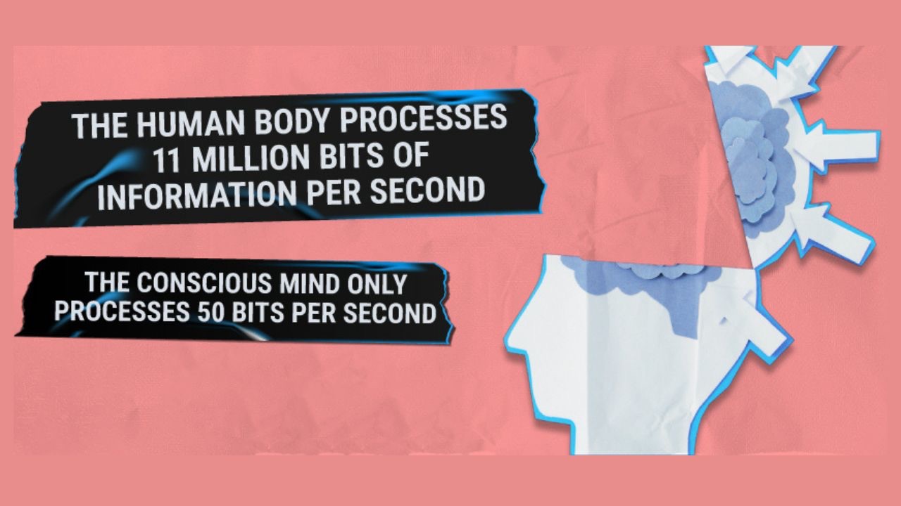 Most leadership training addresses the 50 bits of conscious thought while ignoring the 11 million bits of subconscious driver. 