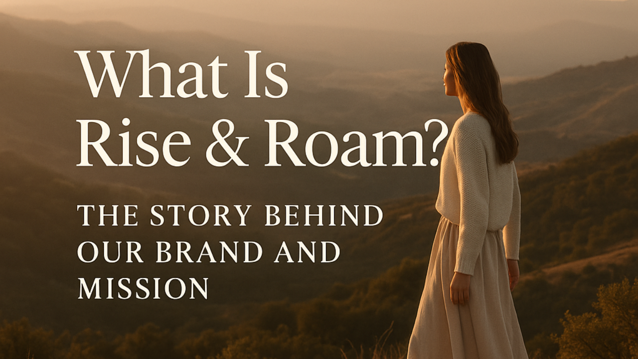What Is Rise & Roam? The Story Behind Our Brand and Mission