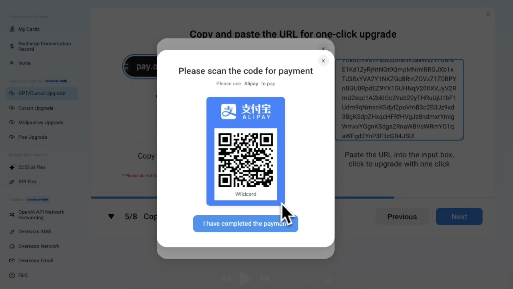 Alipay Payment
