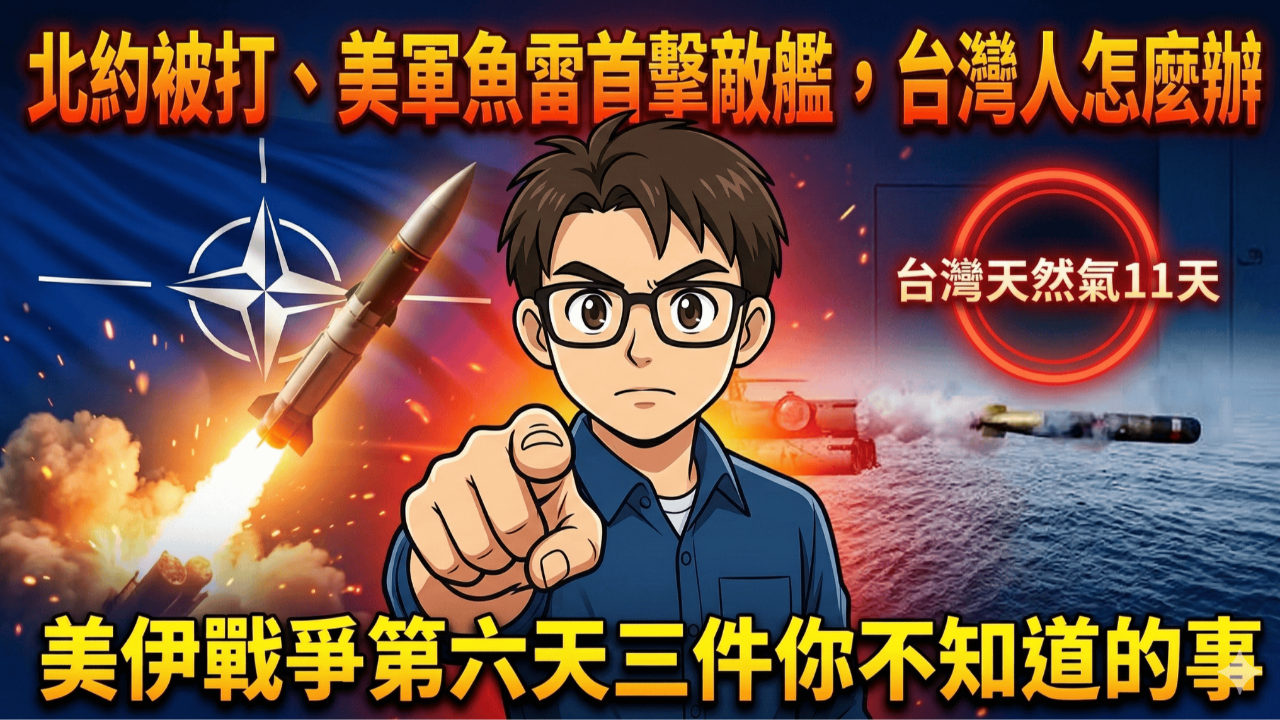 美伊戰爭台股暴跌反彈與黃金突破5400美元的三層衝擊與系統化投資思維解析