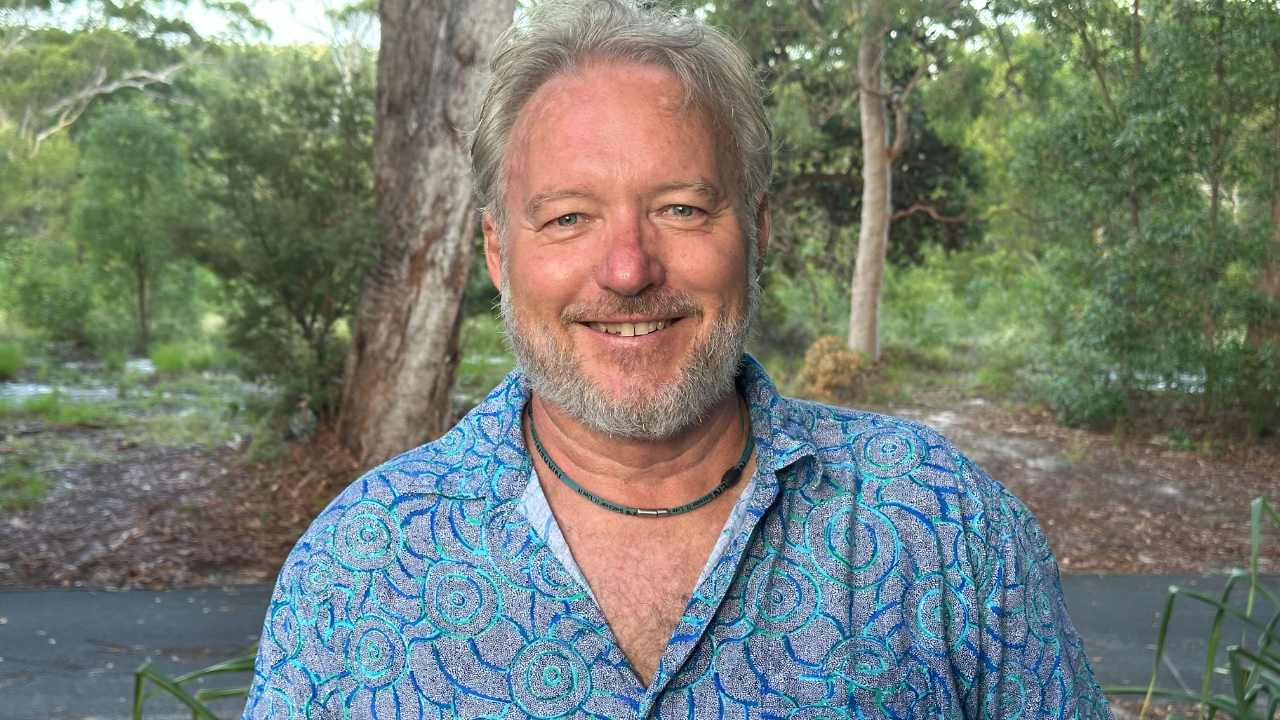 Sepp smiling at the camera