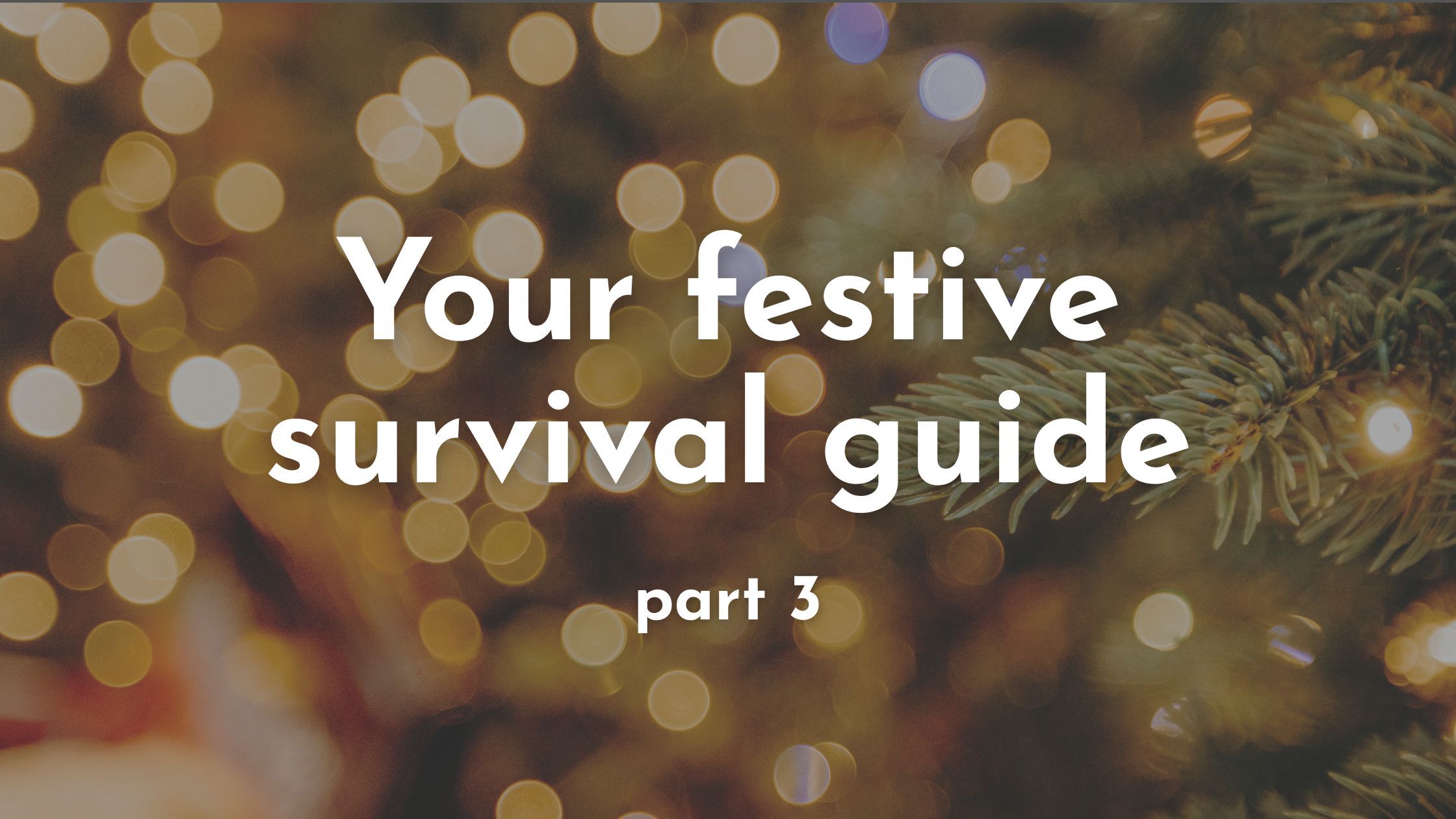 Somatic exercises practices nervous system support at christmas