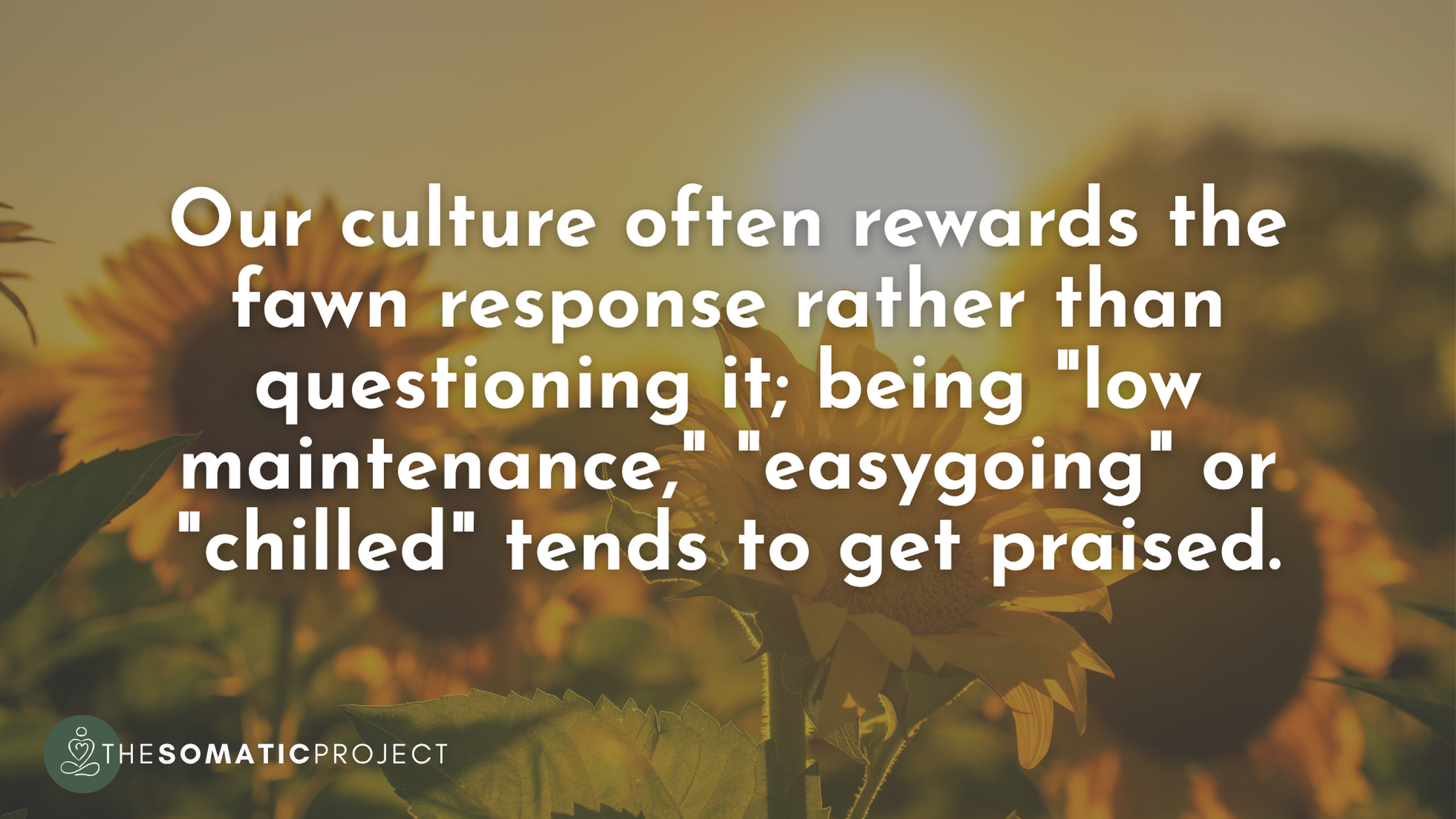 Signs of fawning and people-pleasing trauma response somatic healing