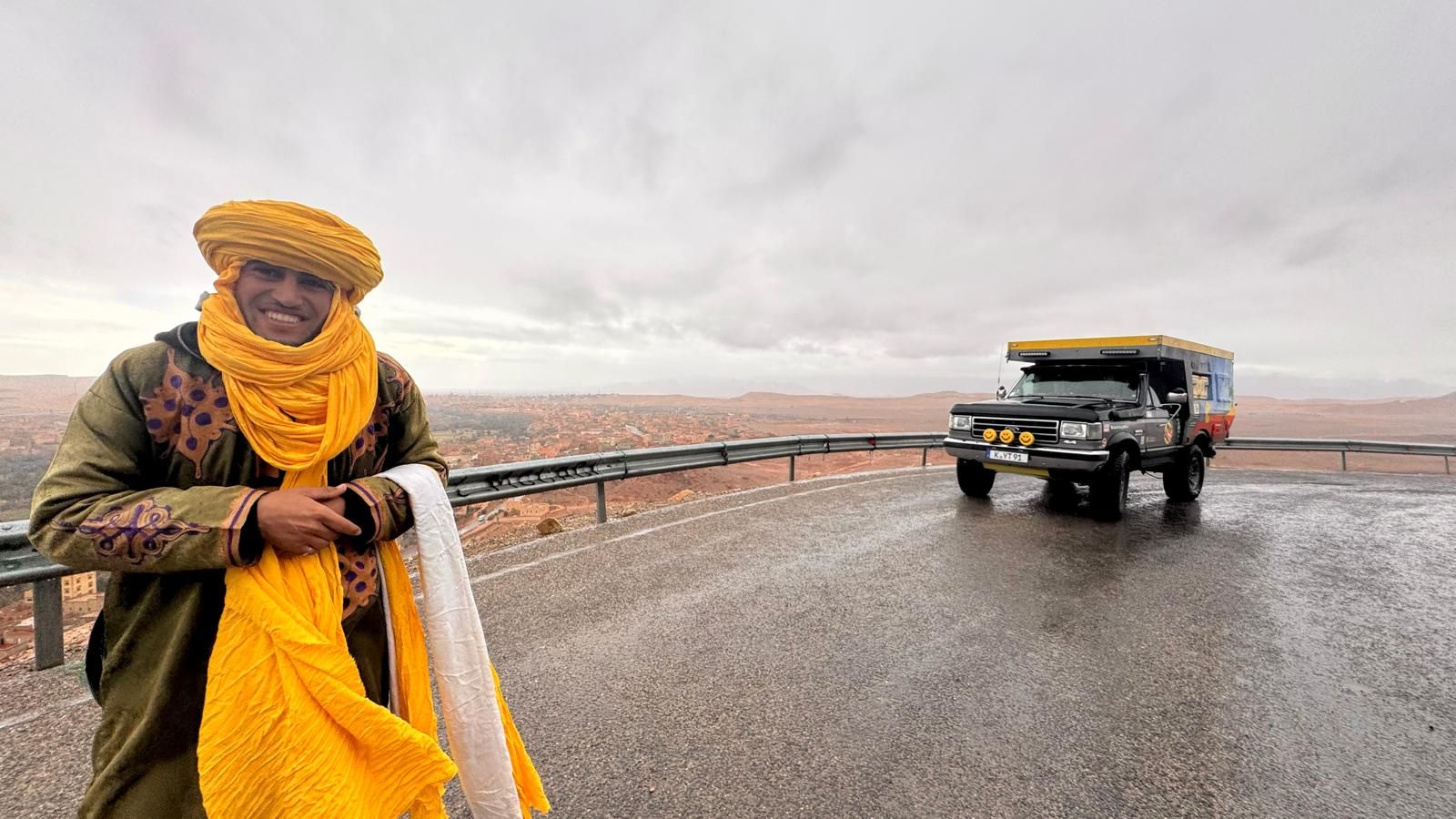 Todra-Schlucht und Felslandschaft bei Regen in Marokko – Kapitel 19.