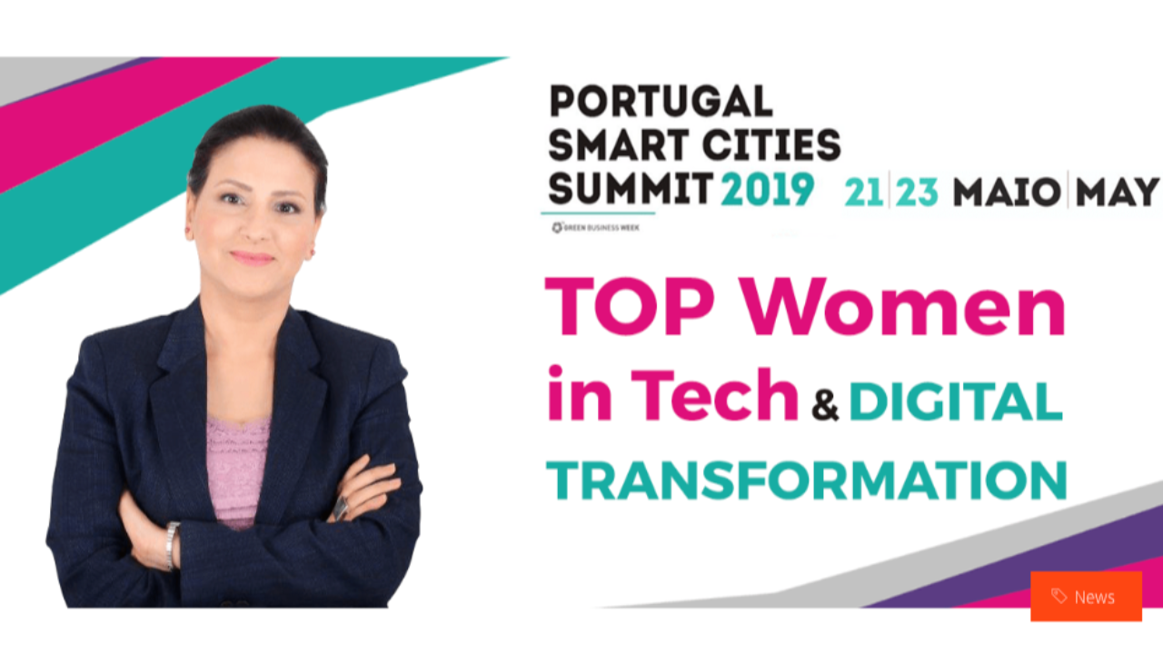 Ines Nasri will be a keynote speaker at the Portugal Smart Cities Summit 2019 in Lisbon about digital transformation and women in technology.