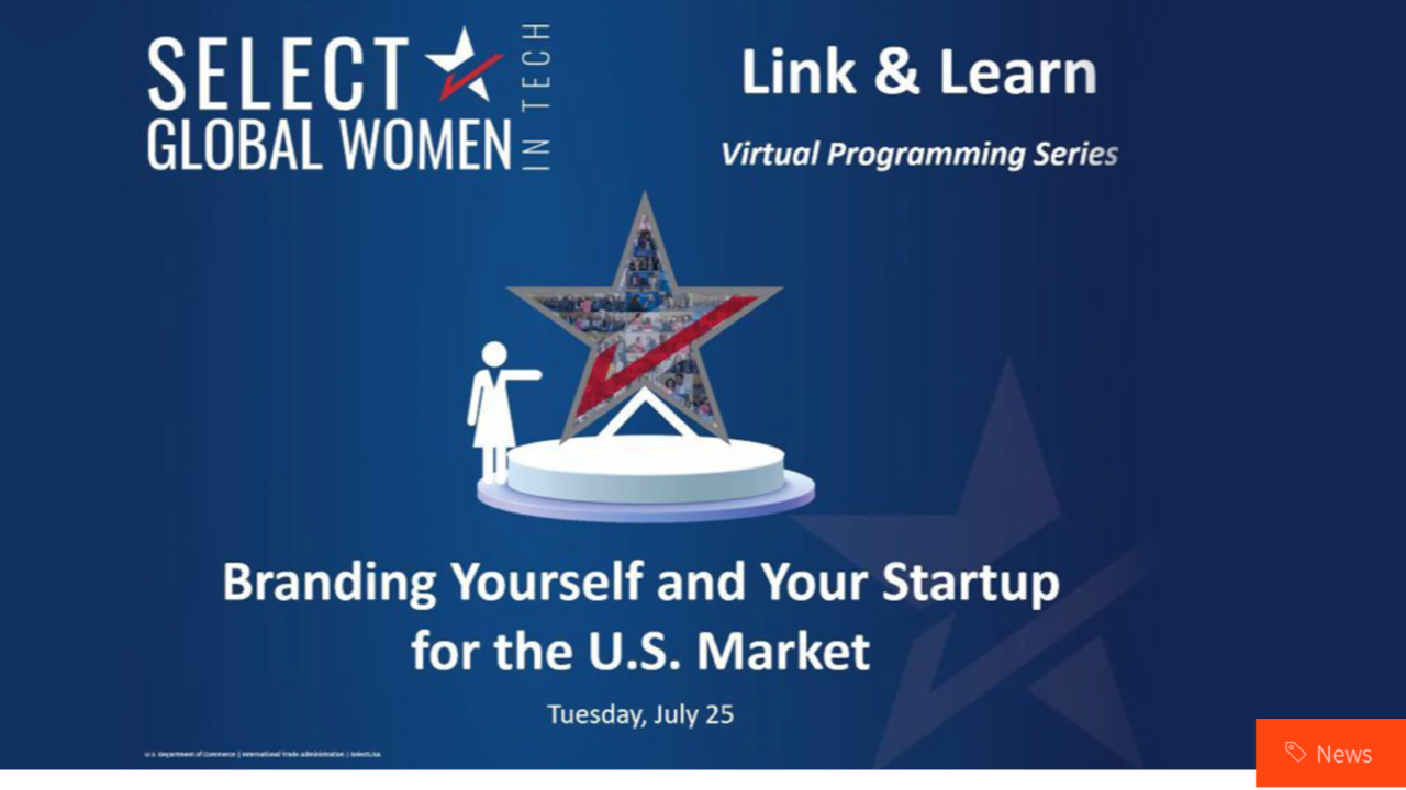 Select Global Women In Tech Workshop on Branding for Startups for the US Market