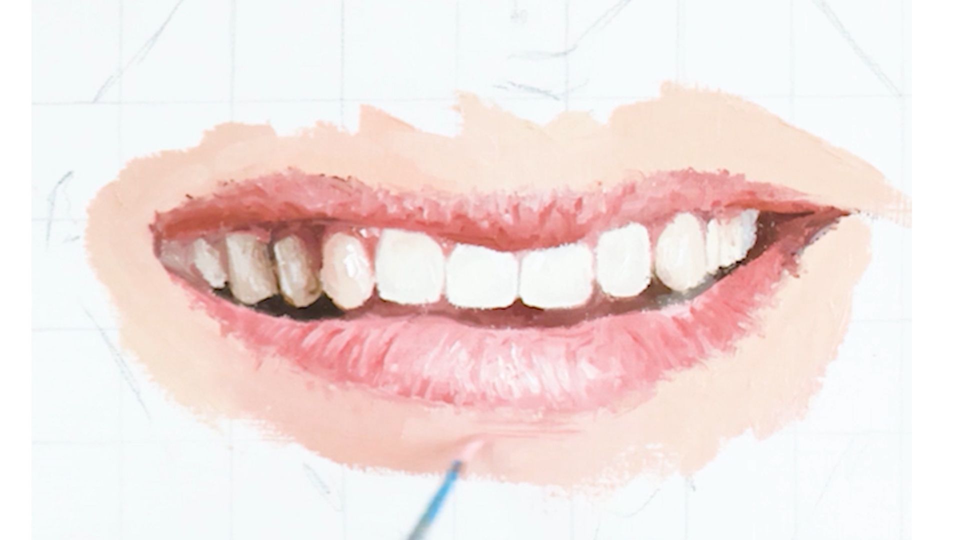 Méthode de peinture à l’huile zone par zone sur une toile – Dessiner & Peindre