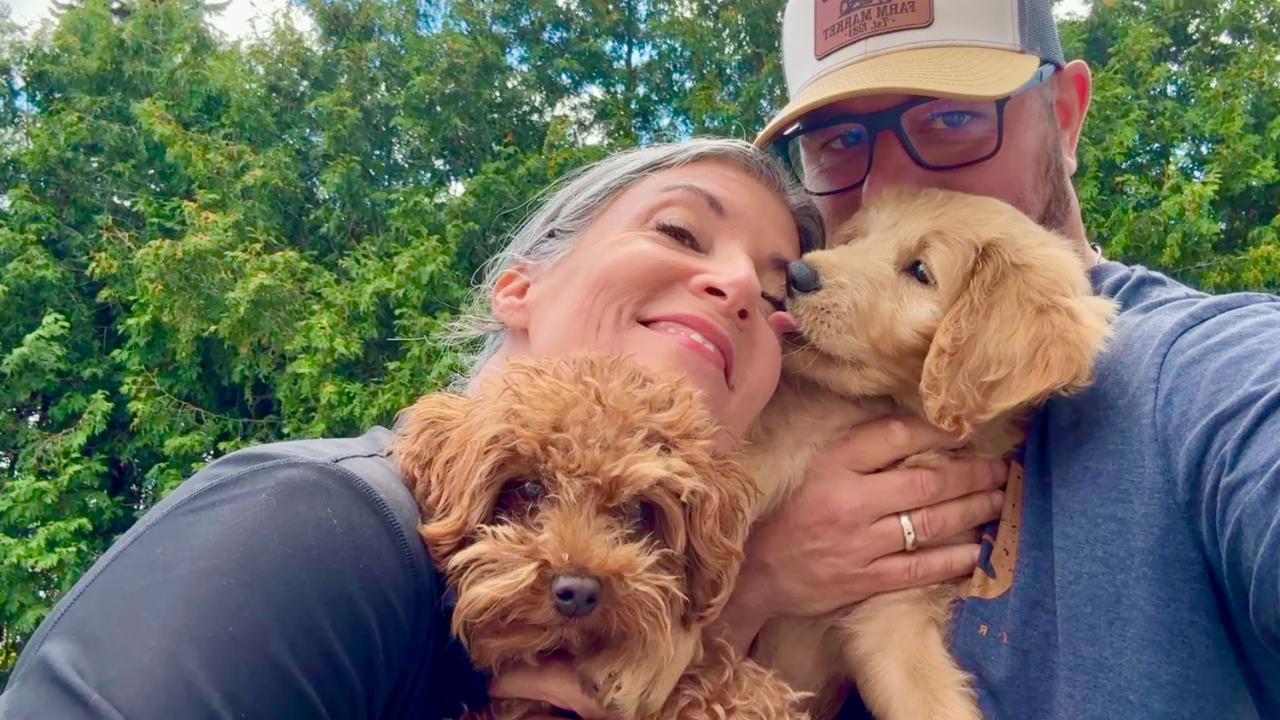 Karine et Fred sur la route