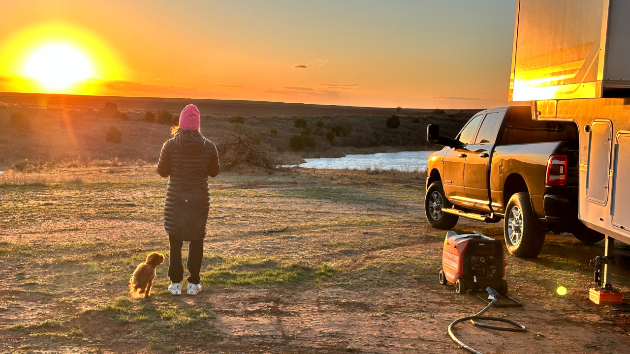 Karine et Fred sur la route