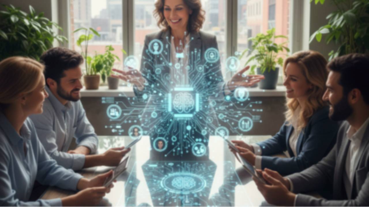 echnology should enhance your humanity, not erase it.  The New Leadership Reality AI isn’t coming — it’s already here. It drafts your messages, schedules your meetings, and even helps you plan a strategy.