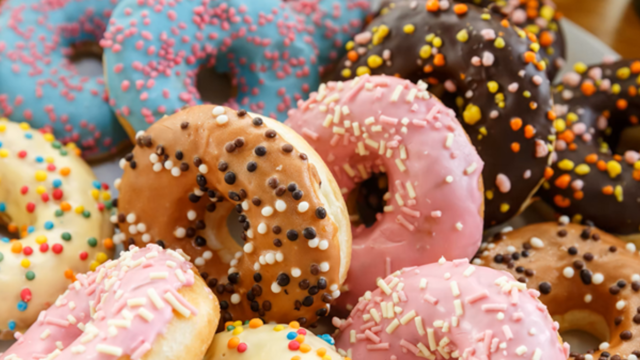 Donuts with sprinkles